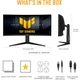 Монітор ASUS TUF Gaming VG34WQL5A (90LM0CI1-B01171) - зображення 2