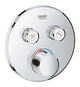 Змішувач прихованого монтажу на 2 споживача Grohe SmartControl Mixer (29145000) - изображение 1
