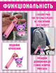 Брелок Куроми Kuromi My Melody Санрио sanrio аниме фигурка игрушка для ключей, рюкзака, сумки 6 см - изображение 4