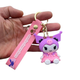 Брелок Куроми Kuromi My Melody Санрио sanrio аниме фигурка игрушка для ключей, рюкзака, сумки 6 см - изображение 6