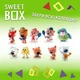 Ми-мы-мишки Свитбокс Sweetbox Мармелад с игрушкой в ​​коробочке - изображение 2