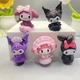 Набор мини-фигурок Sanrio 5 шт — Куроми (Kuromi) и Моя Мелоди (My Melody) 3-4 см - изображение 2