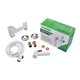 Змішувач для гігієнічного душу Plamix Lucas-222 SET White (з шлангом та лійкою) (Колір білий) (PM6104) - изображение 4