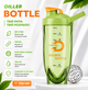 Тритановый шейкер Diller Bottle 700 мл с металлическим шариком (BPA Free) зеленый - изображение 1