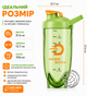 Тритановый шейкер Diller Bottle 700 мл с металлическим шариком (BPA Free) зеленый - изображение 2