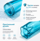 Тритановый шейкер Diller Bottle 700 мл с металлическим шариком (BPA Free) голубой - изображение 4