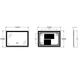 Дзеркало ZERIX MIRRA MR05-70x50-REVERSE з LED Touch, Anti-fog, димером, рег. яскравості (ZX6055) - зображення 4