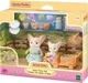 Zestaw figurek Epoch Sylvanian Families Sunny Picnic Fennec Fox Sister & Baby (5054131056981) - obraz 1