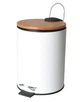 Кошик для сміття YOKA VINI WHITE BAMBOO 3л. для ванної кімнати * - зображення 1
