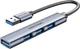 USB-хаб Vention USB 3.0 -> 1xUSB 3.0/3xUSB 2.0, 5 Гбіт/с 0.15 м Grey (CKOHB) - изображение 1