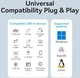 USB-хаб Vention USB 3.0 -> 4xUSB-A 3.0, 5Gbps Black (CHLBB-SCB) - изображение 4