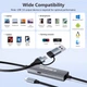 Карта видеозахвата VIXLW Video Capture Card, 4K@30FPS Type C to USB A/Type-C 1080P@60FPS. 2K@30FPS c 100Вт Power Delivery - изображение 5