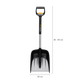 Телескопічна автомобільна лопата для снігу Fiskars X-series ™ 1057187 - изображение 3