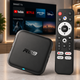 Смарт ТВ приставка Smart TV R69 2/32GB Android 14 с голосовым управлением RK3518 4Core 64bit 2.4G/5G для телевизора - изображение 1