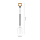 Вила садові великі Fiskars Xact™ 1070716 - изображение 2