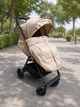 Детская прогулочная Коляска BAMBI LITE (M 6317 Beige) +чехол на ножки - изображение 1