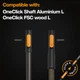 Насадка-граблі для листя металеві Fiskars OneClick™ (1080675) - изображение 4