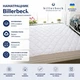 Синтетический наматрасник на резинке Billerbeck 140x200 см 1900 г, белый - изображение 4