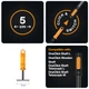 Насадка-сапа подвійна Fiskars OneClick™ (1080695) - изображение 2