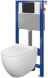Сидіння - кришка для унітаза Cersanit Zen City Oval Slim K98-0221 Soft Close дюропласт - зображення 4