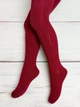 Демисезонные колготки TwinSocks бордовые 98-104 см 310 - изображение 1