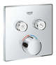 Змішувач прихованого монтажу на 2 споживача Grohe SmartControl Mixer (29148000) - изображение 1