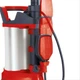Насос дренажний Einhell Flutset GE-DP 7535 N LL ECO 750Вт, 18500л/год, вис. 9м, глиб. 7м, нержавіюча сталь, 5.7кг - изображение 5