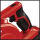 Повітродув акумуляторний Einhell TE-CB 18/180 Li - Solo 18В 180км/год 11500-15500об/хв 0.9кг без АКБ та ЗП - изображение 3