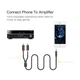 Кабель мультимедійний 3.5mm M to 2xRCA M 2.0m AV102 black Ugreen (10510) - зображення 6