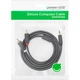 Кабель мультимедійний 3.5mm M to 2xRCA M 2.0m AV102 black Ugreen (10510) - зображення 8