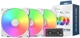 Вентилятори Montech HP140 ARGB PWM 3 in 1 Pack White - зображення 4