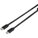 Кабель Atcom (12113) Type-C/Type-C, 0.8м, чорний - изображение 2