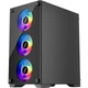 Корпус 1stPlayer X2-M-BK-4F1-PS-600FK-EU Чорний 600W - зображення 3