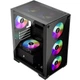 Корпус 1stPlayer X2-M-BK-4F1-PS-600FK-EU Чорний 600W - зображення 6