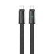 Кабель ColorWay USB Type-C - USB Type-C (M/M), ultra-thin, 5А, 1 м, Чорний (CW-CBPDCC100-BK) - зображення 1