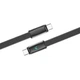 Кабель ColorWay USB Type-C - USB Type-C (M/M), ultra-thin, 5А, 1 м, Чорний (CW-CBPDCC100-BK) - зображення 3