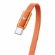 Кабель ColorWay USB Type-C - USB Type-C (M/M), ultra-thin, 5А, 1 м, Помаранчевий (CW-CBPDCC100-OR) - изображение 2