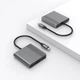 Док-станція Cablexpert USB-C 3-в-1 (A-CM-COMBO3-05) - изображение 3