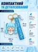 Брелок аніме Хатсуне Міку брелки на сумку рюкзак Hatsune Miku вокалоїд Korni рюкзак сумку ключі фігурка сувенір іграшка аксесуар фанатський колекційний персонаж товар для дітей підлітків - зображення 2