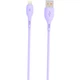Кабель SkyDolphin S22L Soft Silicone USB - Lightning (M/M), 1 м, Фіолетовий (USB-000600) - изображение 2