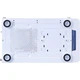 Корпус для ПК 1stPlayer X4-M Mini-Tower без БЖ MicroATX/Mini-ITX RGB White (X4-M-WH-2F1P-W-1F1-W) - зображення 9