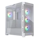 Корпус для ПК Cougar Duoface Pro RGB Midi-Tower без БЖ E-ATX/ATX/MicroATX/Mini-ITX/CEB ARGB White - зображення 5