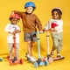 Детский самокат YVolution YGlider KIWI LED колеса от 3 лет Синий (Y101257) - изображение 10