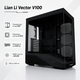 Корпус для ПК Lian Li Vector V100 Midi-Tower без БП E-ATX/ATX/MicroATX/Mini-ITX ARGB Black (G99.V100X.01) - изображение 2