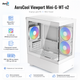 Корпус для ПК AeroCool Viewport Mini-G-WT-v2 Mini-Tower без БЖ MicroATX/Mini-ITX ARGB White (ACCM-ES09133.21) - зображення 2