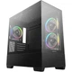 Корпус для ПК DeepCool CG380 3F Mini-Tower без БП MicroATX/Mini-ITX ARGB Black (R-CG380-BKAGM3-G) - изображение 1