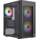 Корпус для ПК AeroCool Hexform-G-BK-v2 Mini-Tower без БП MicroATX/Mini-ITX FRGB Black (ACCS-PV38033.11) - изображение 1