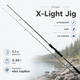 Спінінг штекерний Sam's Fish X-Light Jig 2.1 м 3-30 г двосекційне Чорний (SF24372-2.1) - зображення 6