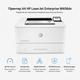 Монохромный лазерный принтер HP LaserJet Enterprise M406dn A4 дуплекс для офиса (3PZ15A) - изображение 7