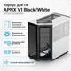 Корпус для ПК APNX V1 Midi-Tower без БП ATX/MicroATX/Mini-ITX Black/White (APCM-VI01003.M1) - изображение 2